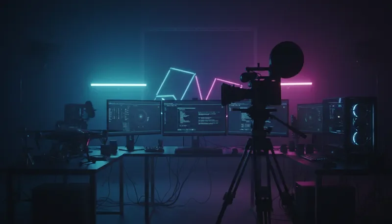 סטודיו הפקת תוכן ויזואלי מקצועי — צילום, וידאו ובינה מלאכותית לעסקים