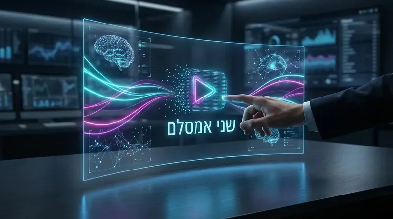 סרטוני פרסומת בבינה מלאכותית לעסקים
